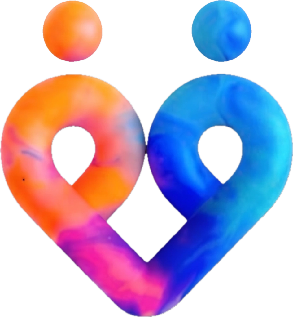 The Service League logo — two figures forming a heart.